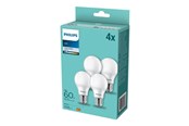 Zarówka LED - Philips Żarówka światła LED Standard A60 8W/840 (60W) Frosted 4-pack E27 - 929002306397