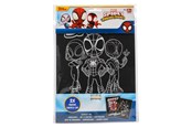 Kreatywne gry - Canenco Spidey Scratch Art 2pcs. - SP22346