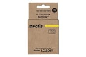 Tusz, toner i material eksploatacyjny - Actis KB-1100Y - yellow - ink cartridge (alternative for: Brother LC1100Y Brother LC980Y) - KB-1100Y