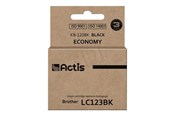 Tusz, toner i material eksploatacyjny - Actis KB-123BK - ink cartridge (alternative for: Brother LC-123BK) - KB-123Bk