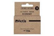 Tusz, toner i materiał eksploatacyjny - Actis standard KH-704BKR - black - remanufactured - ink cartridge (alternative for: HP 704 HP CN692AE) - KH-704BKR