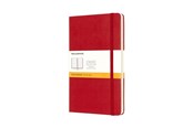 Zeszyty, notesy i formularze - Moleskine Classic Hard Linjerad Large Rød - 360063