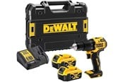 Wiertarka i srubokret elektryczny - Dewalt DCD709P2T-QW 18V XR Compact Brushless Hammer Drill Driver (2 X 5 Ah) - DCD709P2T-QW