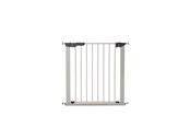 Akcesoria dla niemowląt - BabyDan Premier Safety Gate with 2 Extensions Silver 86-93.3 cm - 500934