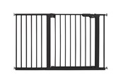 Akcesoria dla niemowlat - BabyDan Premier Safety Gate Extra Wide Black 119.3-125.6 cm - 60116-2697-01