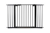 Akcesoria dla niemowlat - BabyDan Premier Safety Gate with 6 Extensions Black 112-119.3 cm - 60116-2696-01