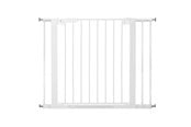 Akcesoria dla niemowlat - BabyDan Premier Safety Gate with 3 Extensions White 92.5-99.8 cm *DEMO* - 60114-2493-01