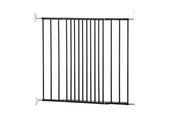 Akcesoria dla niemowląt - BabyDan MultiDan Safety Gate black 62.5-106.8 cm - 500839