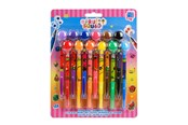 Kreatywne gry - Canenco Fruity Squad PomPom Gel Pens with Fragrance 12pcs - FS60384