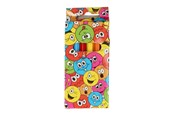 Przybory do pisania i rysowania - LG-Imports Coloured Pencils Smile Face 6 pcs - 6068