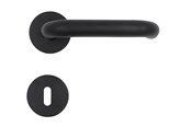 Wsporniki i zawiasy  - Home>it Door Handle With U-handle 19 mm Matt Black - 13332