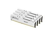 RAM - Kingston FURY Beast DDR5-6000 - 64GB - CL40 - Quad Channel (4 pcs) - Intel XMP - Biały - KF560C40BWK4-64