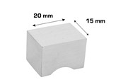Wsporniki i zawiasy  - Home>it Furniture Knob "Louise" - 13746