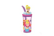 Przybory szkolne - Euromic DISNEY PRINCESS 3D figurine tumbler bottle 360 ml - 088808720-51266