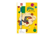 Przybory szkolne - Euromic LEGO STATIONERY notebook BUILDING DREAMS w/gel pen - 4003063-52525