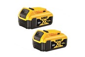Akumulator i ladowarka - Dewalt DCB184P2-XJ 18 V 5 Ah Battery Set - DCB184P2-XJ