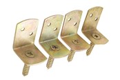 Wsporniki i zawiasy  - Millarco Fence Brackets 4 pcs. incl. Screws - 19106