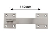 Wsporniki i zawiasy  - Green>it Padlock Hasp 140 mm - 20110