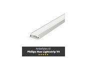 Inteligentny dom - Light Solutions Aluminium list - Model S for Philips Hue og WiZ - 1 metre - 5714255008074