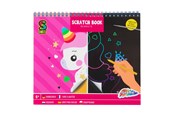 Kreatywne gry - Grafix Scratch Book Monster 10 Sheets - 220006/01