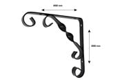 Dekoracje - Home>it Deco Shelf Hook - 16584