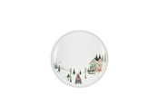 Zastawa stolowa - Pillivuyt Plate flat straight edge Winter 20 cm White Ovenproof porcelain - 24733