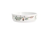 Akcesoria kuchenne - Pillivuyt Bowl shallow no. 4 Winter 1.2 litres 20 cm White Ovenproof porcelain - 28347