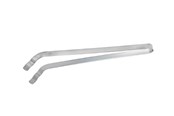 Przybory kuchenne - Rösle Grill tongs angled 35.5 cm Steel - 22436
