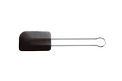 Przybory kuchenne - Rösle Spatula/dough scraper 32 x 7.5 cm Steel/Black - 22440