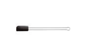Przybory kuchenne - Rösle Spatula/dough scraper narrow 26 cm Steel/Black - 22441