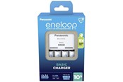 Bateria - Panasonic eneloop Basic BQ-CC51 battery charger - 4 x AA type - NiMH - Europlug - K-KJ51MCD40E