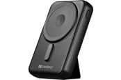 Powerbank - Sandberg Mag Wireless Powerbank 10000 Powerbank - Czarny - 10000 mAh - 420-94