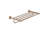 Akcesoria lazienkowe - Grohe Essenceentials håndklædestang med hylde 550 - 40800DL1