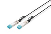 Kabel sieciowy - DIGITUS 10G SFP+ DAC Cable - 0.5m - Czarny - 0.5m - DN-81220-01