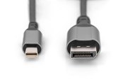Kabel wyswietlacza - DIGITUS 8K DisplayPort 1.4 Connection Cable - DB-340106-020-S