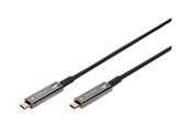 Kabel USB - DIGITUS - USB-C cable - 24 pin USB-C to 24 pin USB-C - 20 m *DEMO* - AK-330160-200-S