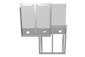 Uchwyty ścienne, uchwyty AV i meble AV - InFocus - mounting component - Raise and Lower - for LCD display / touchscreen - Max 70 kg - recommended for - INA-MNTBB70
