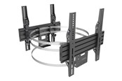 Uchwyty ścienne, uchwyty AV i meble AV - Multibrackets M Pro Series - mounting kit - dual side - for 2 flat panels - black - Max 35 kg - recommended for 65" - 7350105213076
