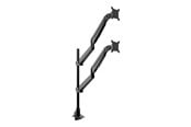 Uchwyty ścienne, uchwyty AV i meble AV - Multibrackets M - mounting kit - gas lift - for 2 LCD displays - VESA dual stacked pole - black - Max 20 kg - recommended for 15"-34" - 7350105214288