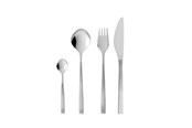 Zastawa stolowa - Gense Cutlery set Fuga 16 pieces Matt/Glossy steel - 20682
