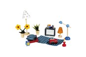 Zabawki drewniane - Goki Accessories Living room 17 pcs. - 51934