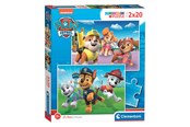Puzzle - Clementoni Jigsaw Puzzle Paw Patrol 2x20st. Podłoga - 24800