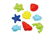 Zabawki na zewnatrz - Ecoiffier Underwater World Sand Shapes 8pcs. - 630