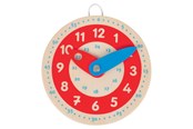 Zabawki drewniane - Goki Wooden Learning Clock - 58485