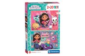 Puzzle - Clementoni Puzzle Gabby's Dollhouse 2x20st. Podłoga - 24802