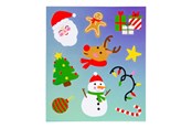 Kreatywne gry - LG-Imports Stickers Christmas - 8562