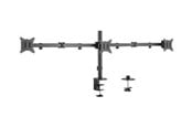 Uchwyt na monitor - Gembird Monitor Arm Pole - Adjustable desk arm 3-display 17"-27" - MA-D3-01