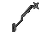 Uchwyt na monitor - Gembird MA-WA1-02 mounting kit - adjustable arm - for flat panel - up to 7 kg - fine texture black - MA-WA1-02