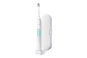 Szczoteczka elektryczna do zebów - Philips Elektryczna szczoteczka do zębów Sonicare ProtectiveClean 5100 HX6857 - tooth brush - white/mint *DEMO* - HX6857/28