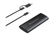 Dysk twardy - akcesoria - Conceptronic DANTE04B - storage enclosure - dual protocol - M.2 Card (PCIe NVMe & SATA) / SATA SSD - USB-C 3.2 (Gen 2) - DANTE04B